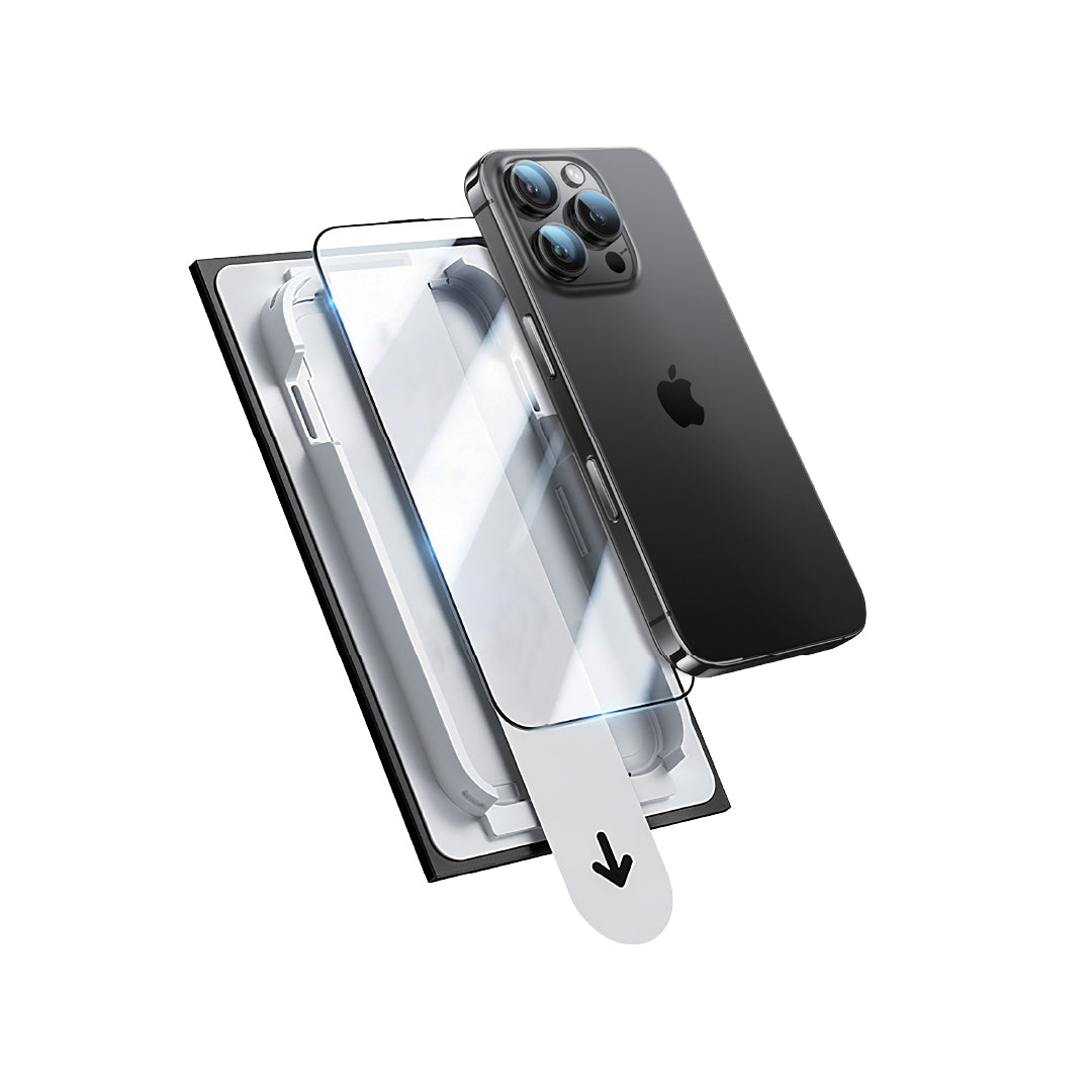 Asli Global E-Touch Shield Premium Glass With Applicator for iPhone 13 / 13 Pro / 14
