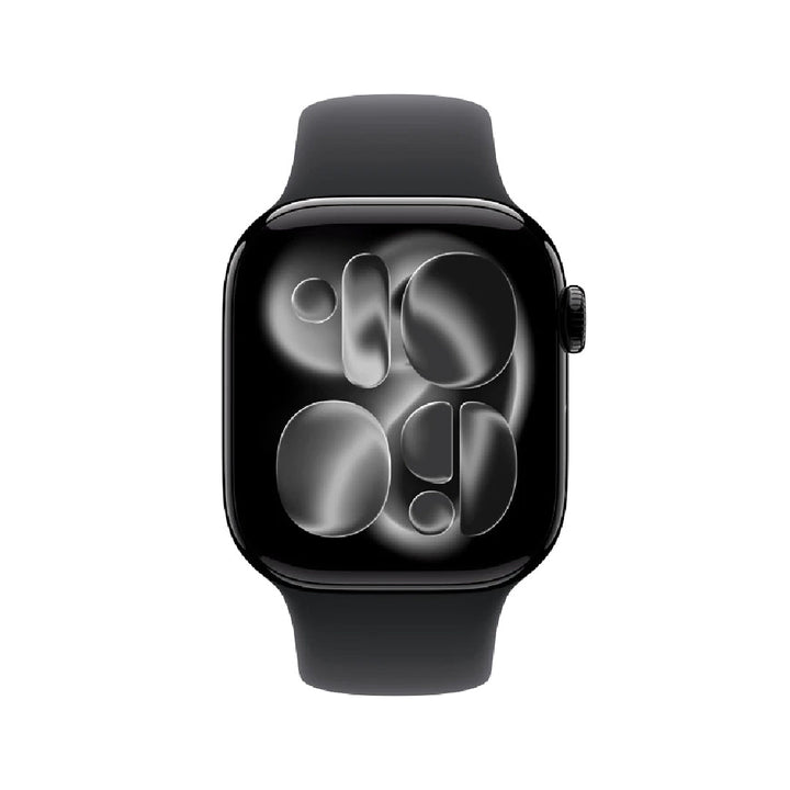 Apple Watch Series 11 - GPS - 42mm - Jet Black Aluminium Case with Black Sport Band - M/L + Bundle Offer