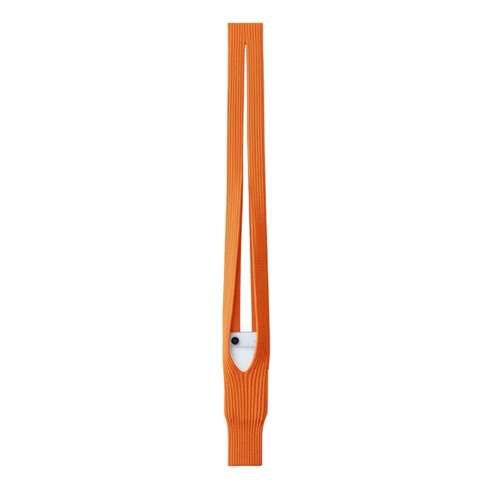 Phone Pocket with Strap – Stretch Knit Wearable iPhone Holder 80 cm | Mandarin