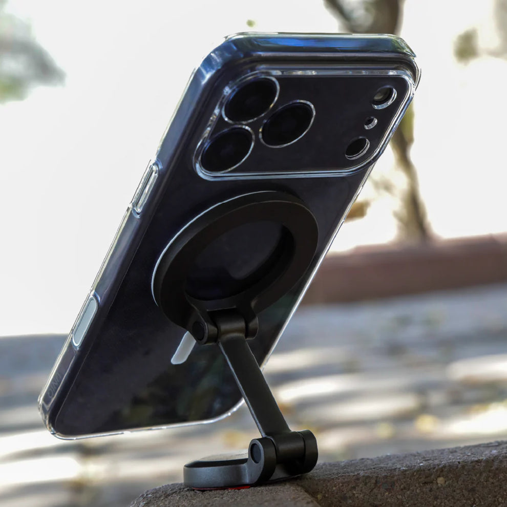 LZEL 360° Magnetic Suction Phone Holder Three-Axis Adjustable Angle, Robust Magnetic Grip - Black