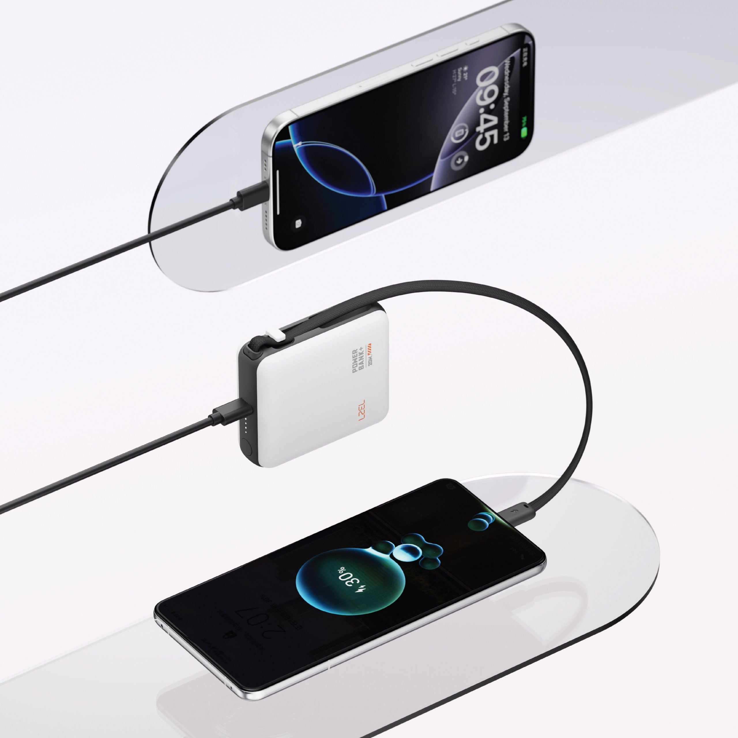 LZEL ZenoFlex Volt Mini 10000mAh PD Power Bank – 20W Output / 18W Input