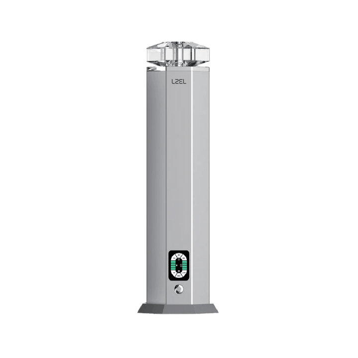 LZEL Aroma Diffuser Aromavista Essence Premium Scent Diffuser Led Display - Cold Air Diffusion Tech - 120 Ml - Silver