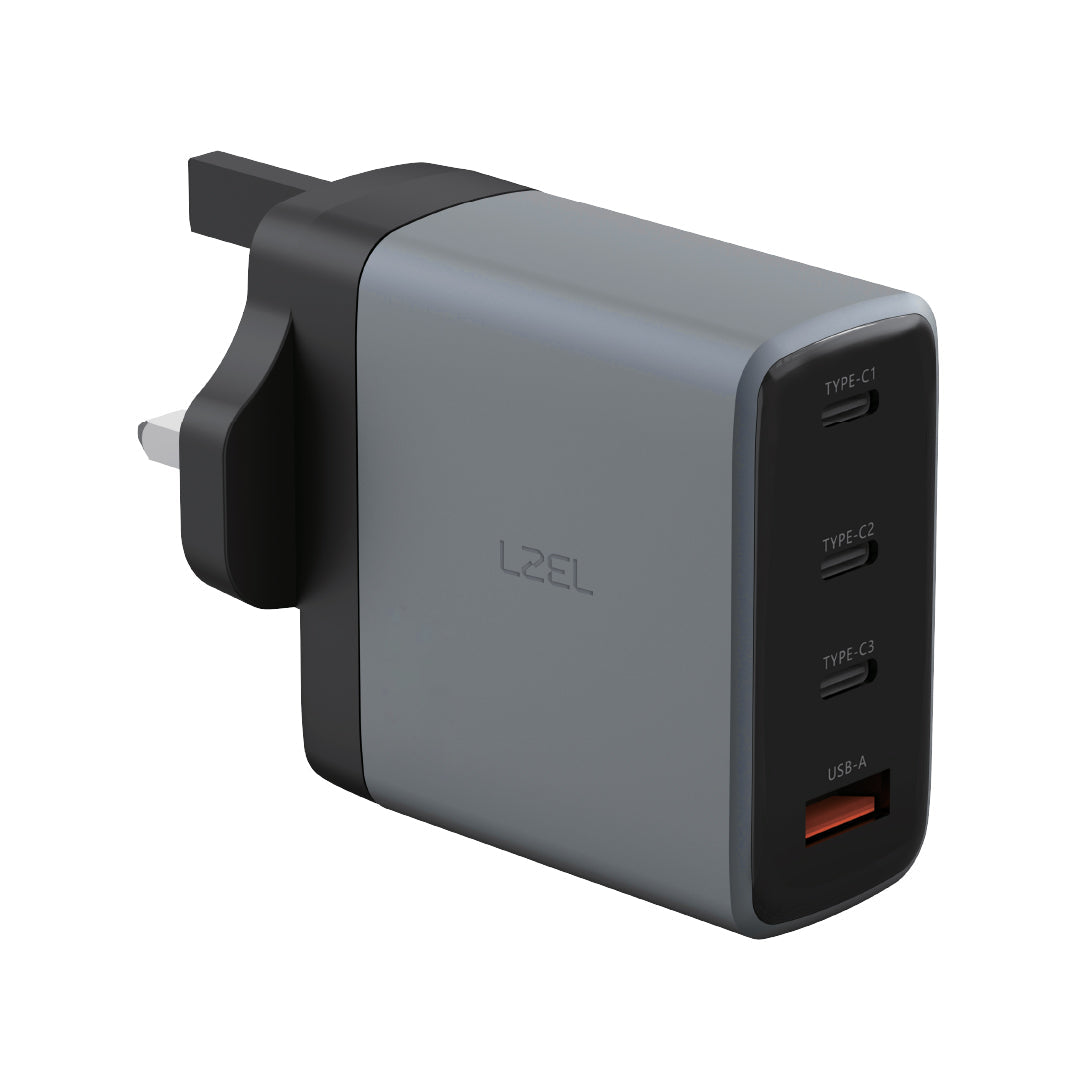 LZEL VoltixCharger 100W 4 Port GaN Wall Charger