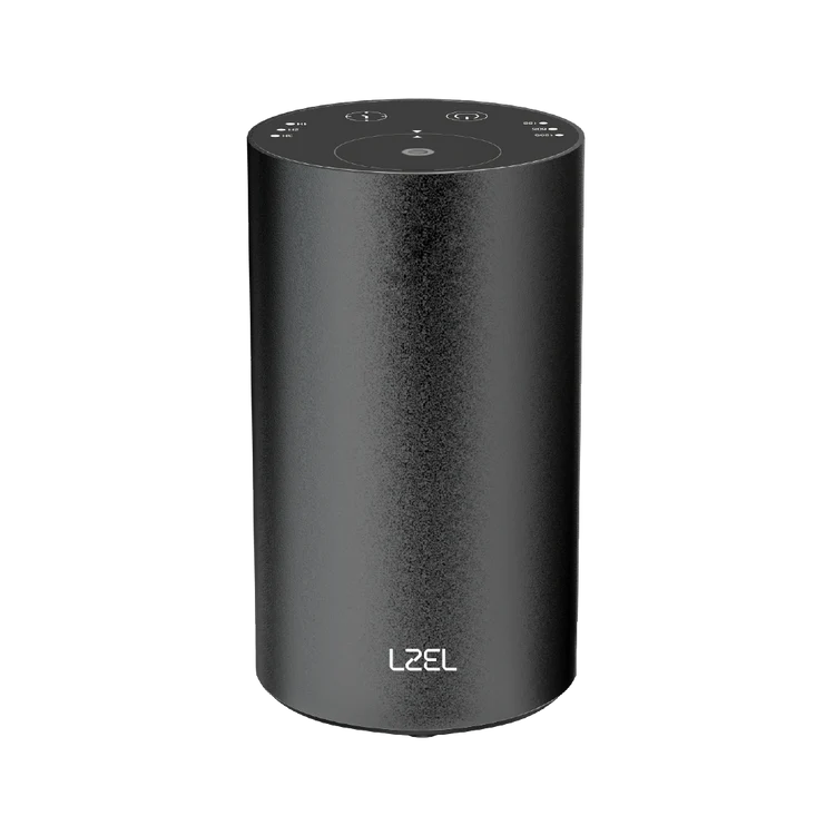 LZEL Aroma Diffuser Aromavista Elite Mini Essential Oil Diffuser Waterless Nebulizer Aroma Diffuser, 2000mah - Black