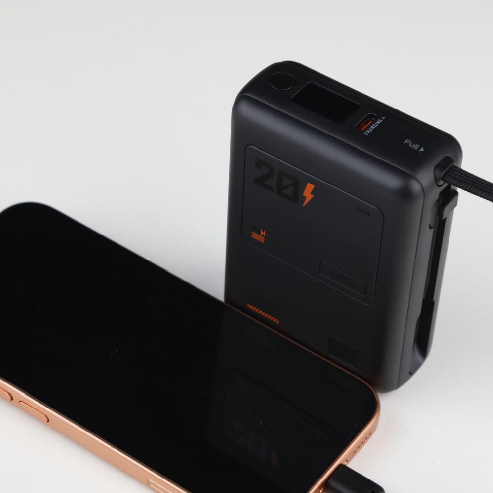 LZEL Zenoflex Surge20 Portable 20000Mah 65W Max Pd Power Bank Dual Usb-C - Navy