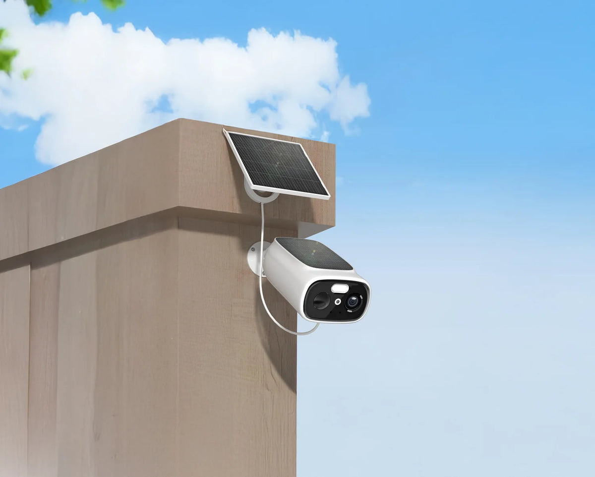 Asli EVOCAM 4MP Solar-Powered Security Camera