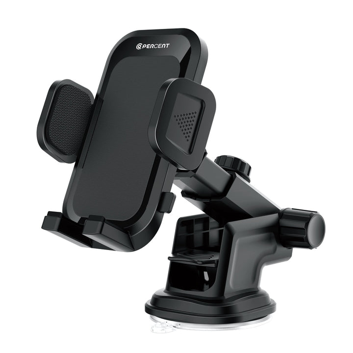90PERCENT-MOTOGRIP SECURE UNIVERSAL CAR DASHBOARD PHONE HOLDER BLACK