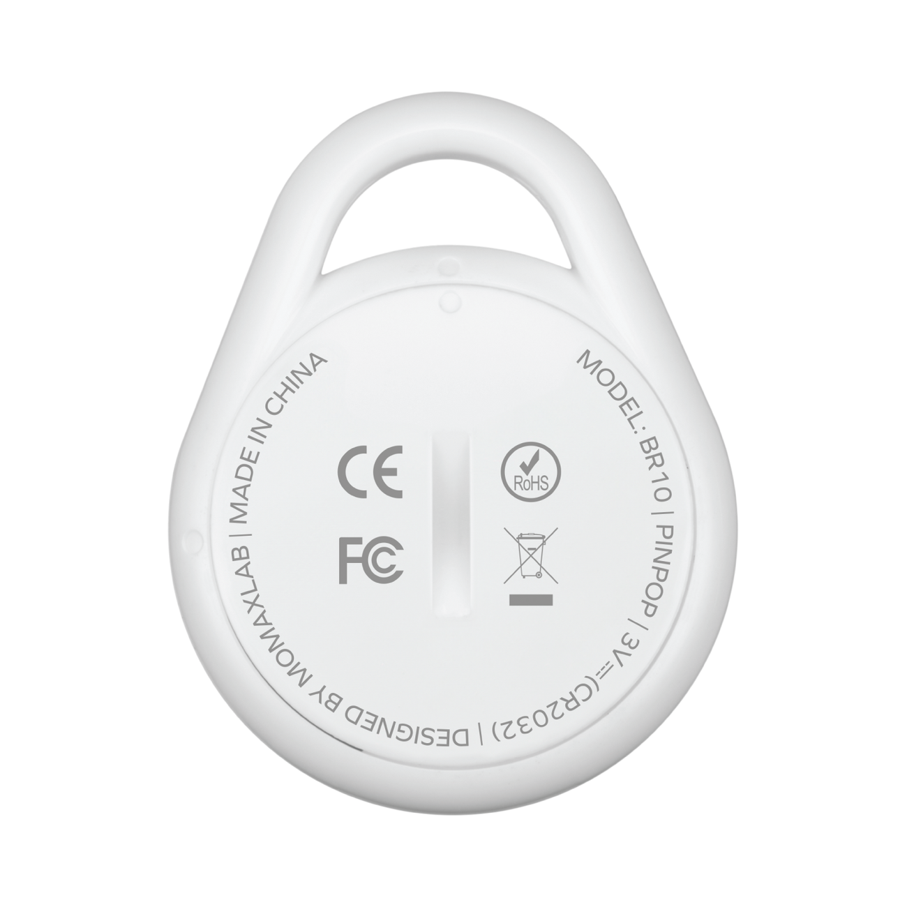 Pinpop Lite Find My Tracker - White