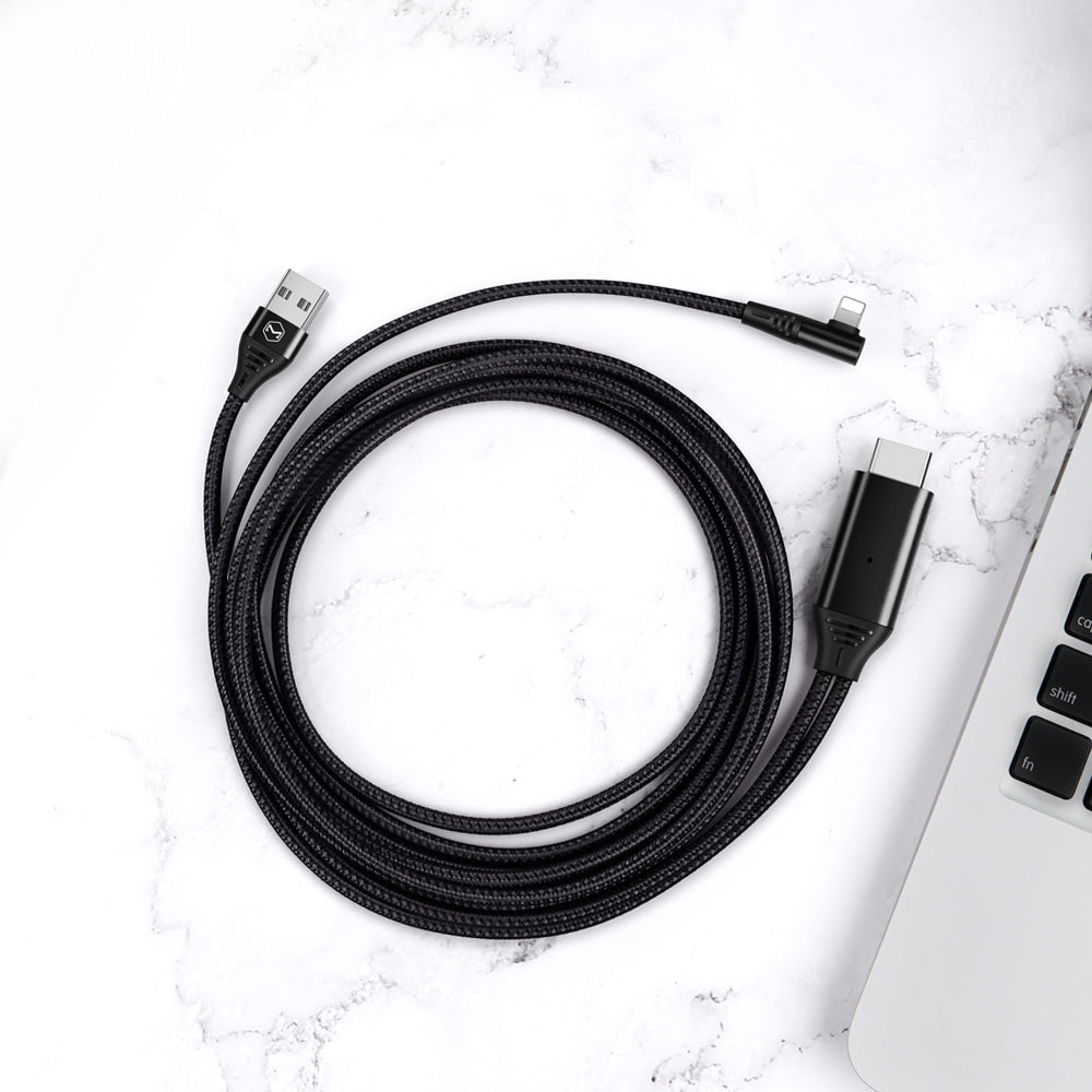 MCDODO-LIGHTNING TO HDMI CABLE-BLACK