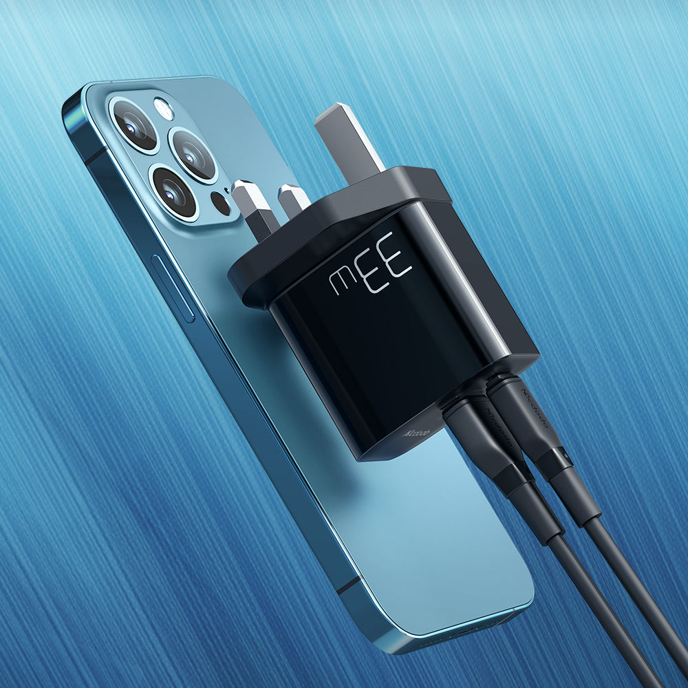 MCDODO-HOME CHARGER WITH USB C TO TYPE C CABLE 33W