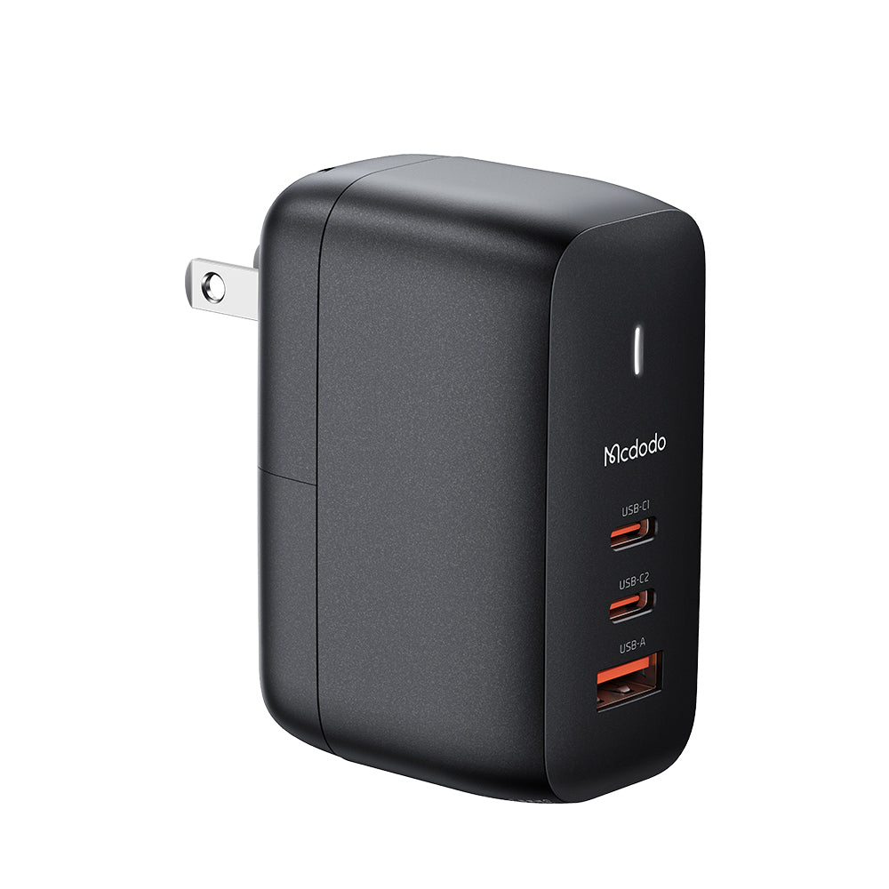 MCDODO- 70W GAN REPLACEABLE  HOME CHARGER WITH USB C TO TYPEC CABLE