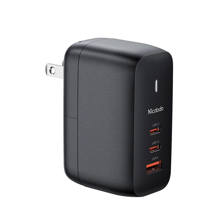 MCDODO- 70W GAN REPLACEABLE  HOME CHARGER WITH USB C TO TYPEC CABLE