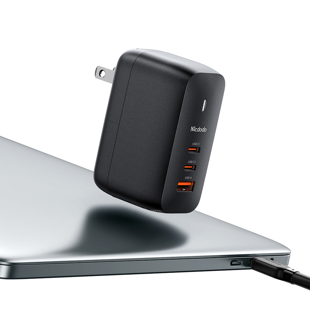 MCDODO- 70W GAN REPLACEABLE  HOME CHARGER WITH USB C TO TYPEC CABLE