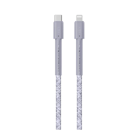 LZEL Celeris Charge CXL Braided USB-C to Lightning Cable, 480Mbps, 60W Max, 2m