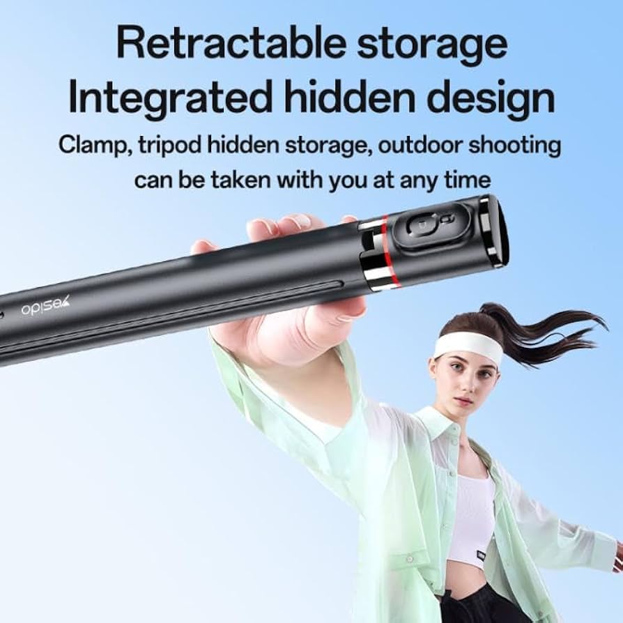 Yesido SF30 Bluetooth 5.2 Selfie Stick & Tripod