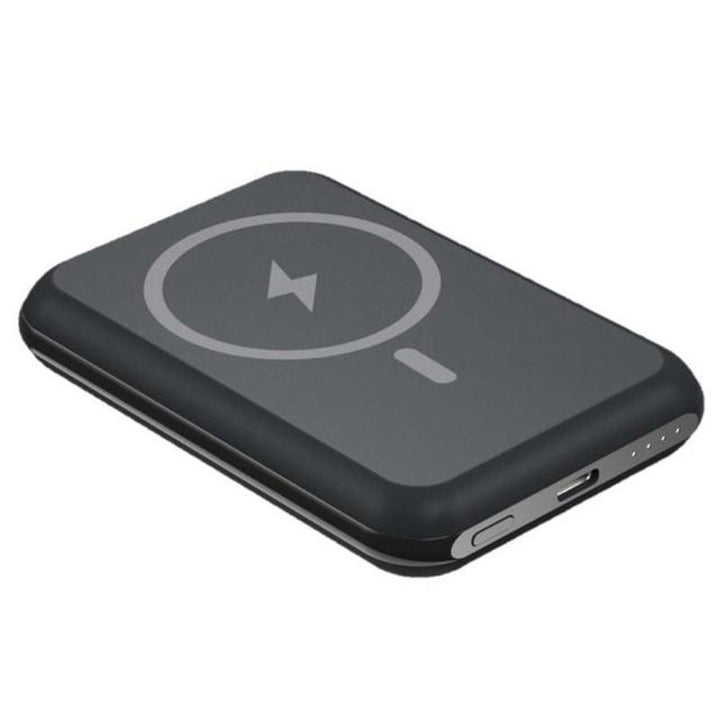 Energizer QM5000_BK, 5000 mAh Ultra-Light Magnetic Wireless Power Bank - Black
