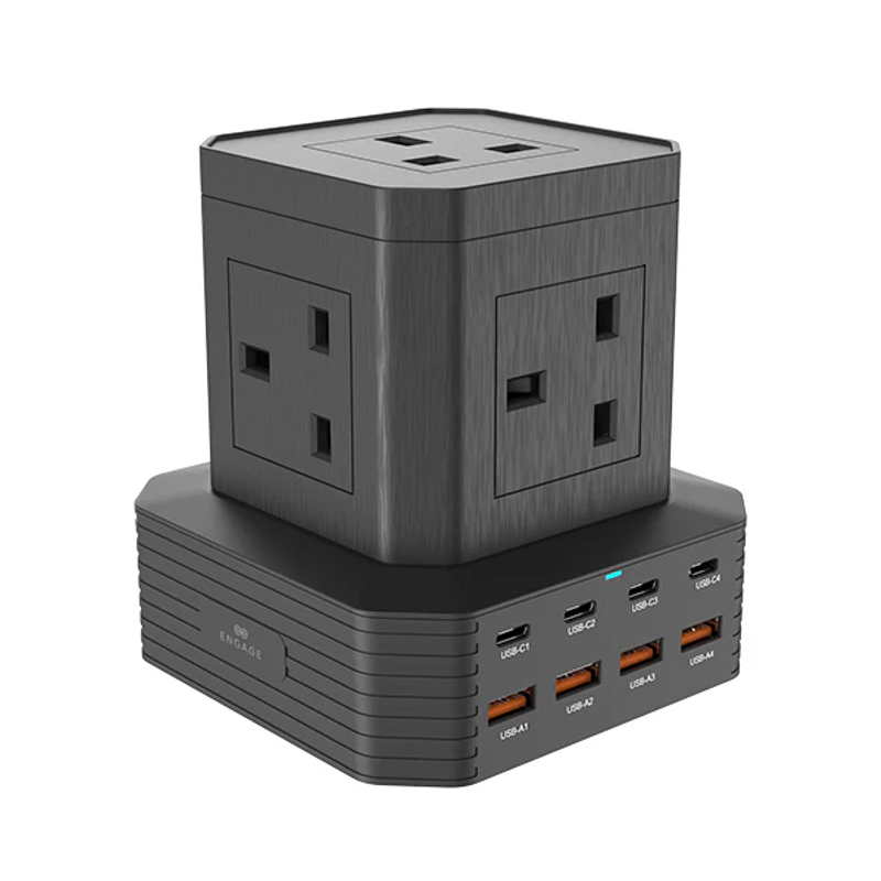 Engage, 13-in-1 Ports, GaN High-Speed Power Socket (65W)