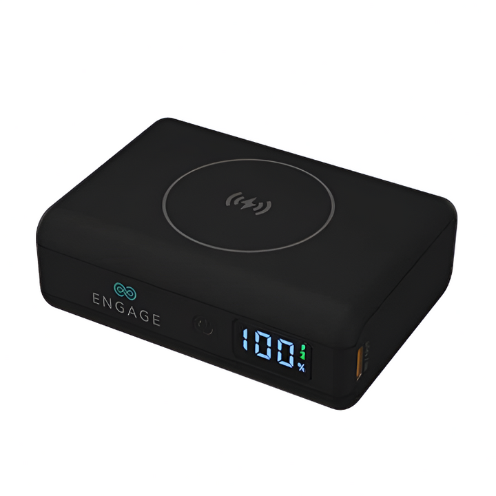 Engage, Ultra-Compact Wireless Magnetic Power Bank (10000mAh, 45W)