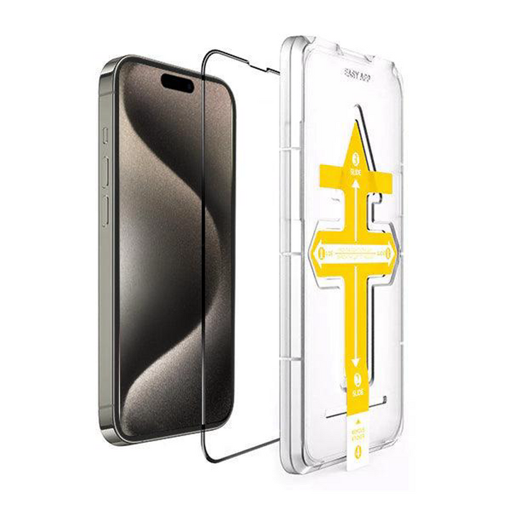 Engage, iPhone 15 Plus Tempered Glass with Application Tray