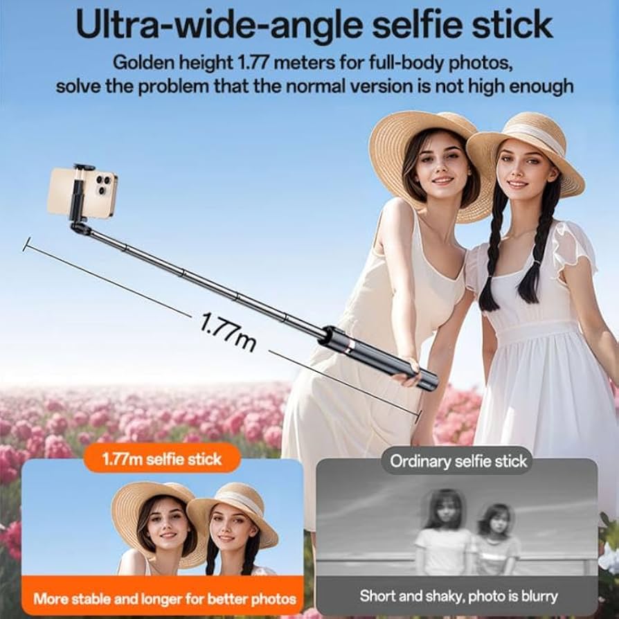 Yesido SF30 Bluetooth 5.2 Selfie Stick & Tripod