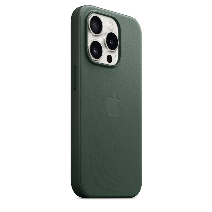 APPLE - غطاء منسوج لهاتف iPhone 15 Pro Max مع MagSafe - أخضر