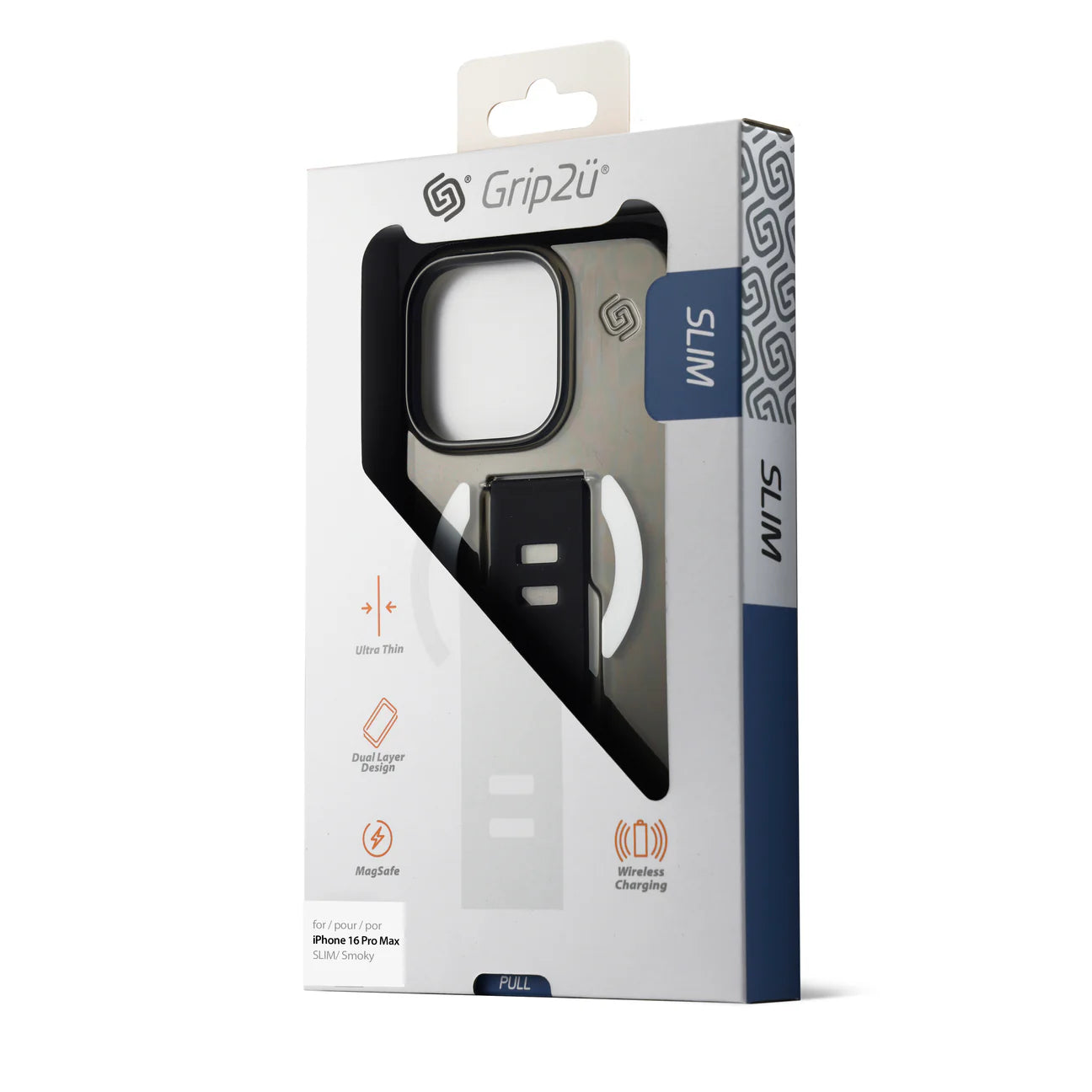 Grip2U iPhone 16 Pro Max Slim MagSafe - Smokey