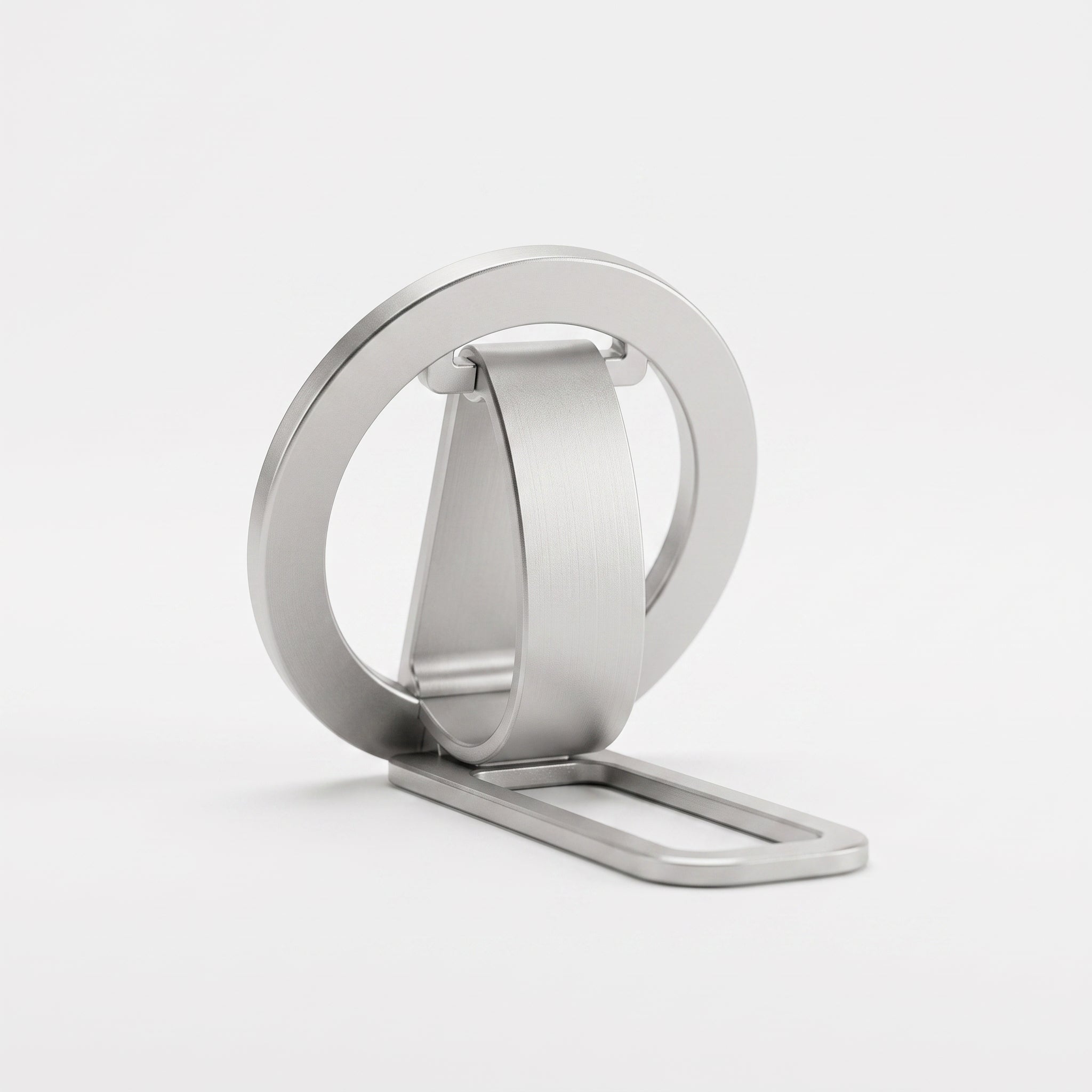 Ultra-Thin Magnetic Phone Ring Holder – Aluminum Alloy Foldable Kickstand
