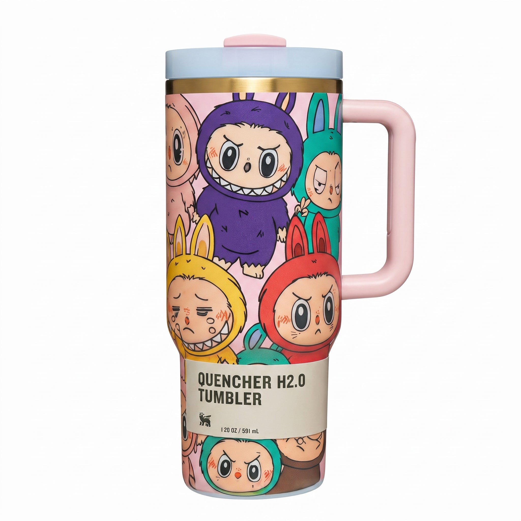 Stanley x Labubu Quencher H2.0 FlowState 40oz Tumbler – Limited Edition