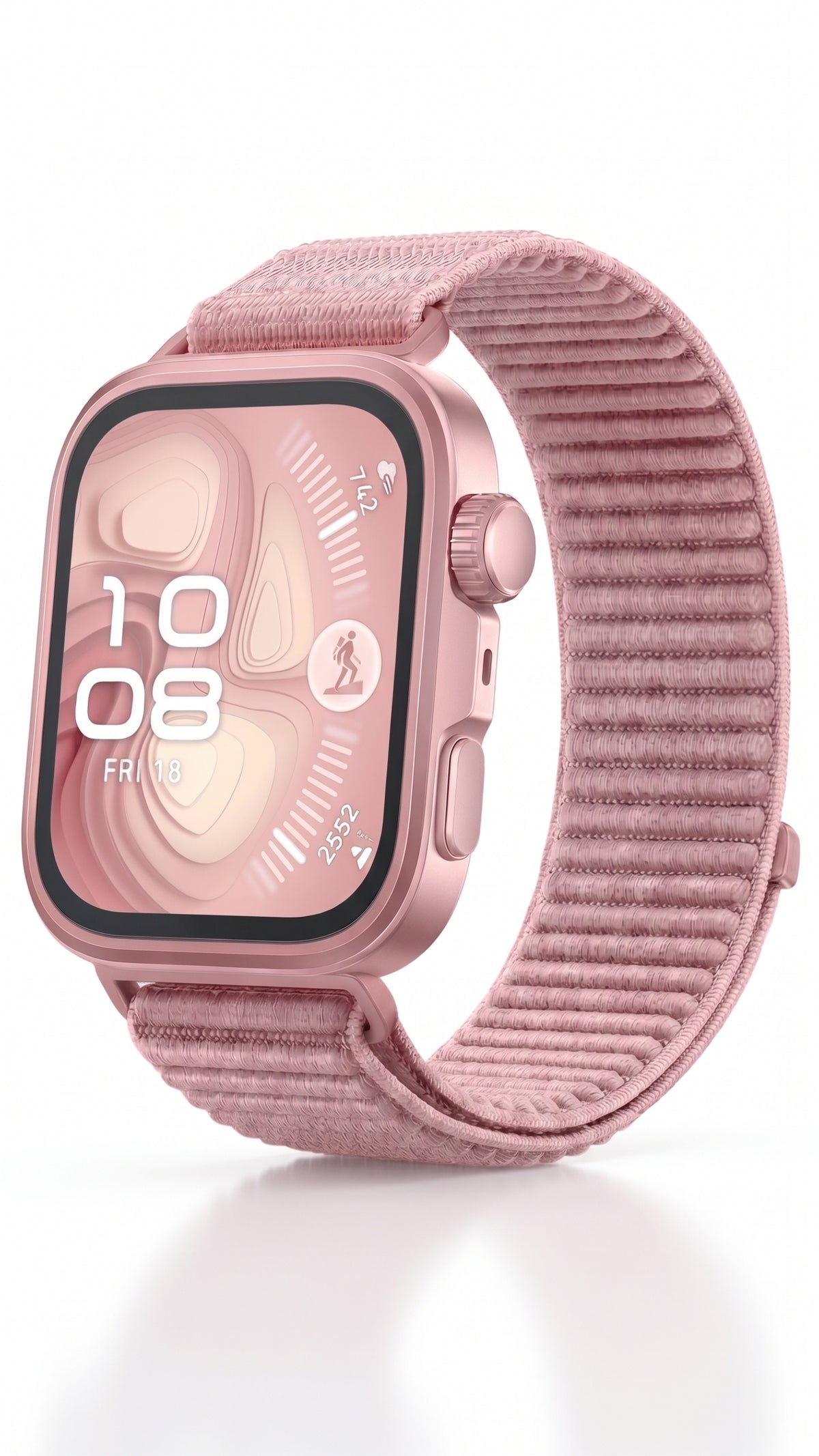 No Gap Nylon Straps Compatible with Huawei Watch Fit 4 Pro Strap, Braided Wristbands Compatible with Huawei Watch Fit 3/4 Band