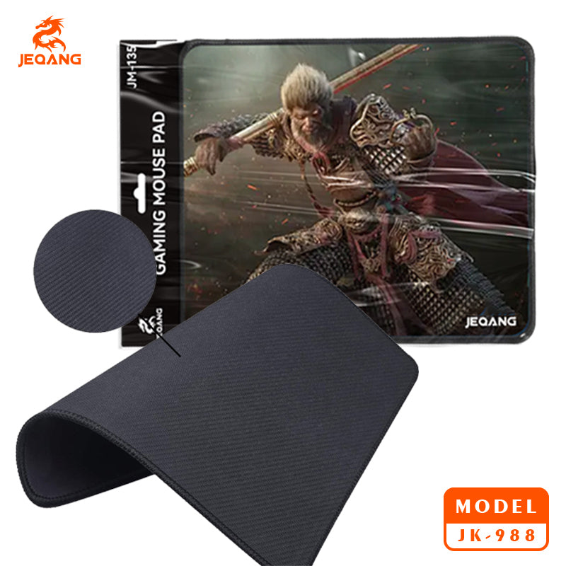 Jeqang RGB Backlit Gaming Combo 4N1 Optical USB Wired Keyboard Mouse Headset Mouse Pad 104 Keys for Desktop Users New