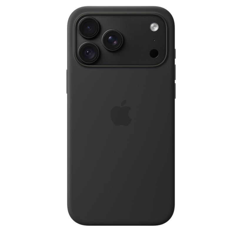 Silicone case with MagSafe for iPhone 18 Pro Max - Black