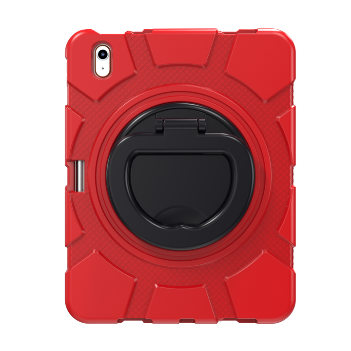 Asli Global Smartix Armor Shockproof Case for iPad 10th & 11th Generation (10.9" & 11") - Red/Black