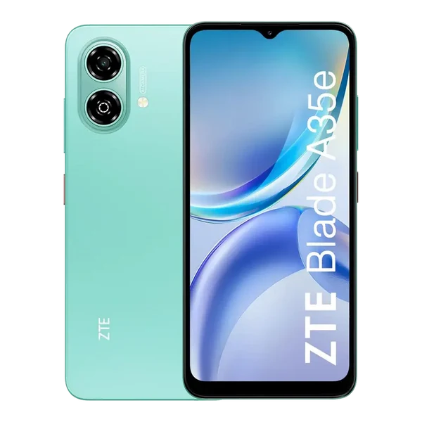 ZTE Blade A35e 4G Smartphone - 6.52" Display, 5000mAh Battery, 2GB+2GB RAM, 64GB Storage - Z2466