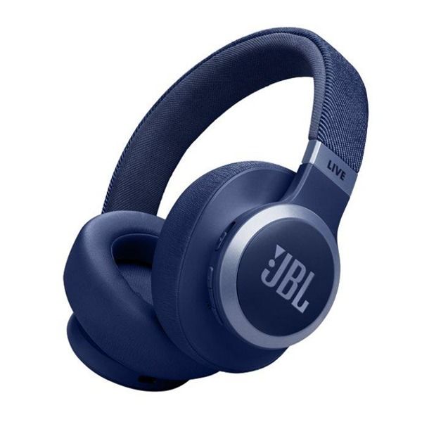 JBL Live 770nc Wireless Over Ear Noise Cancelling Headphones | Blue