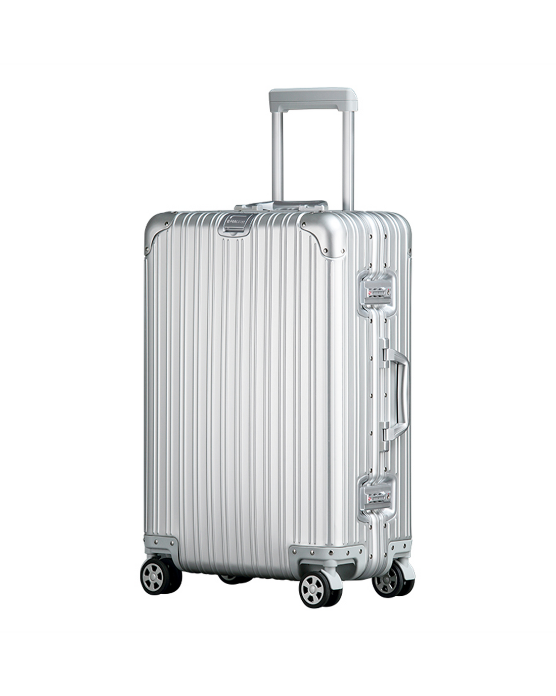 20"SL-90PERCENT ALLUMINUM FRAME SUITCASE 20INCH SILVER