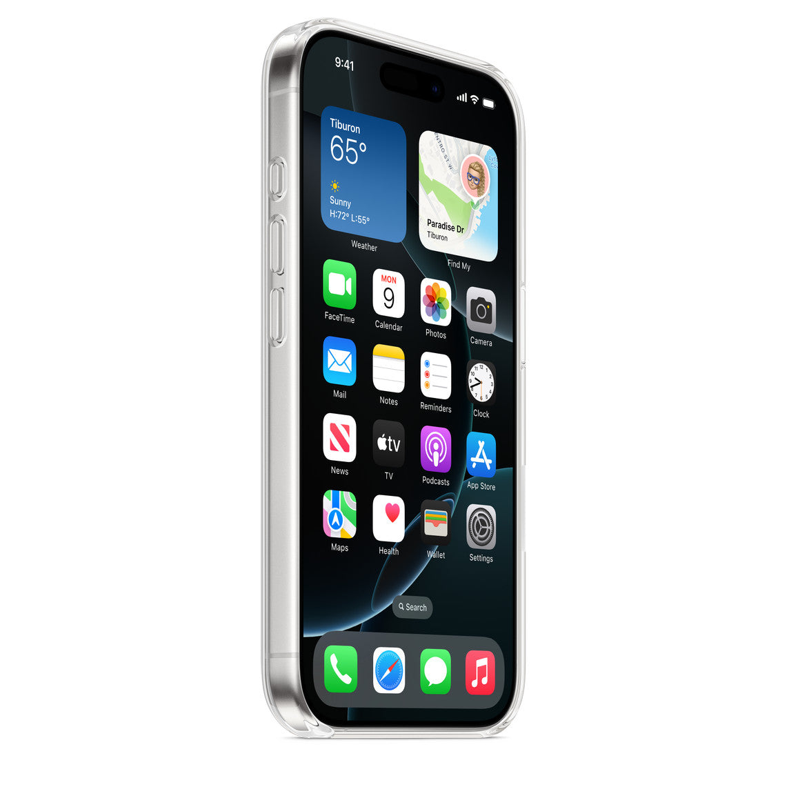 APPLE-Box - Back Cover Clear with MagSafe for iPhone 16 Pro