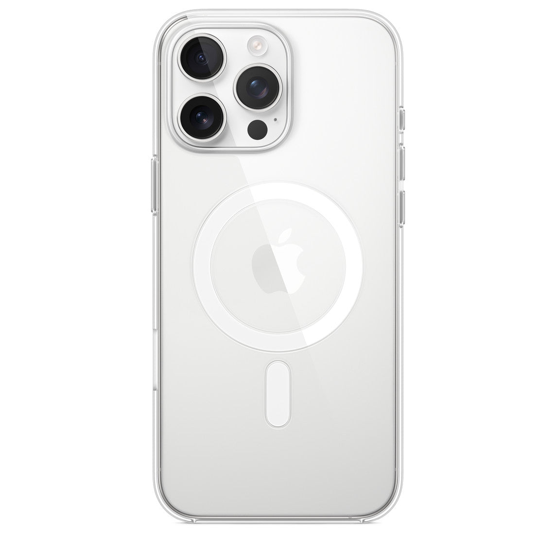 APPLE-Box iPhone 16 Pro Max Clear Back Cover with MagSafe