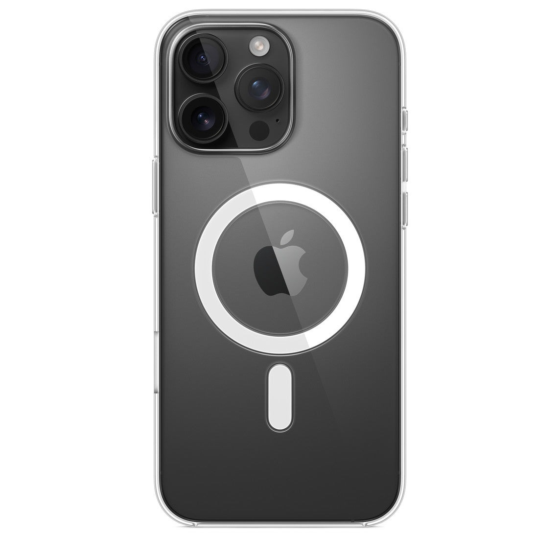 APPLE-Box iPhone 16 Pro Max Clear Back Cover with MagSafe