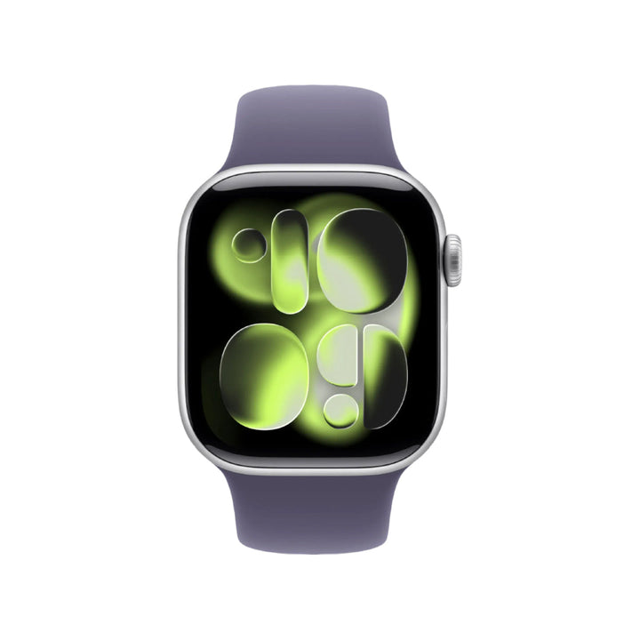 Apple Watch Series 11 - GPS - 42mm - Silver Aluminium Case with Purple Fog Sport Band - M/L