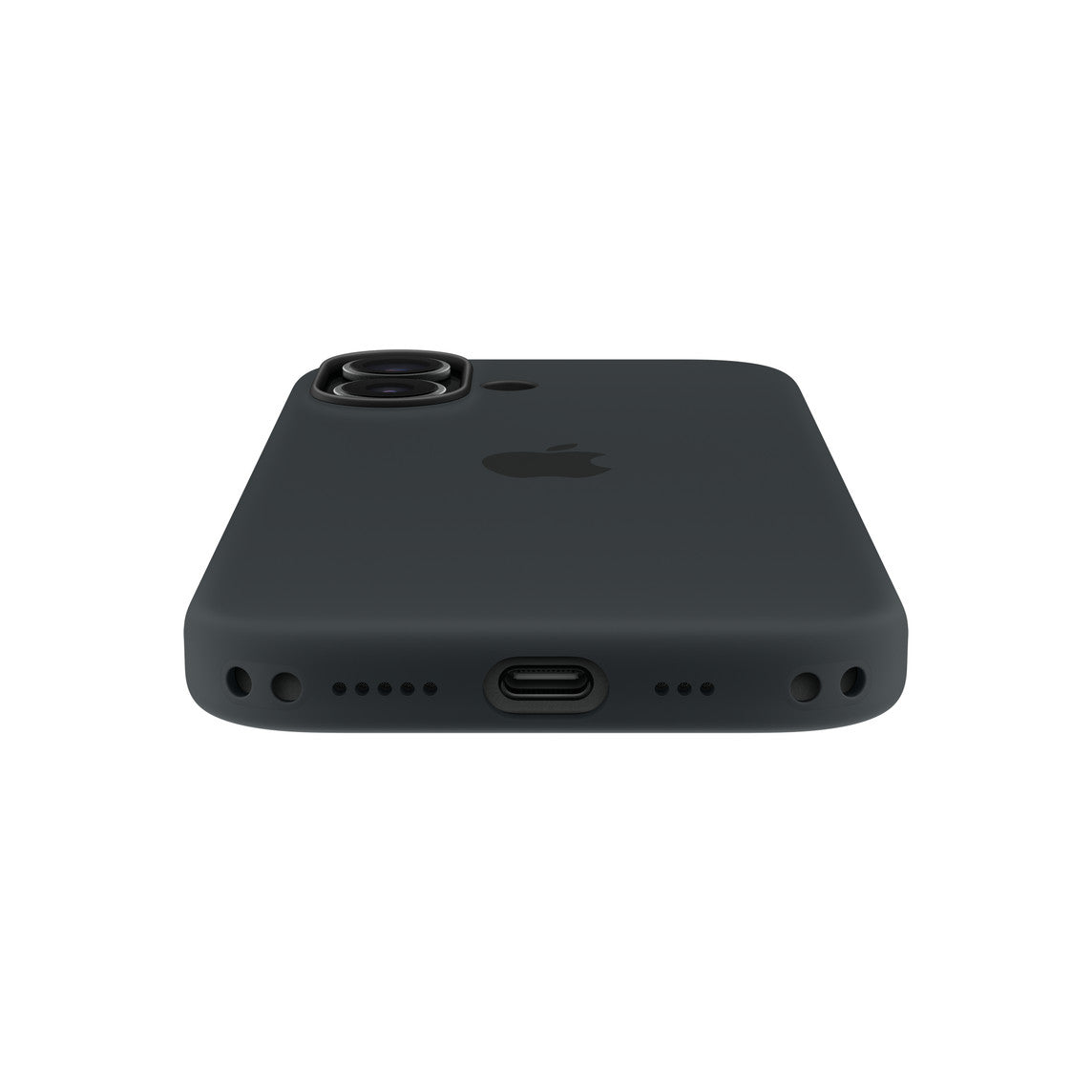 APPLE-iPhone 17 Air Silicone Back Cover with MagSafe – Anchor Blue