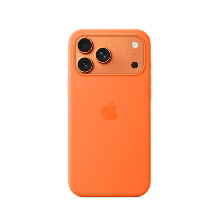 Apple iPhone 17 Pro Silicone Case with MagSafe | Orange