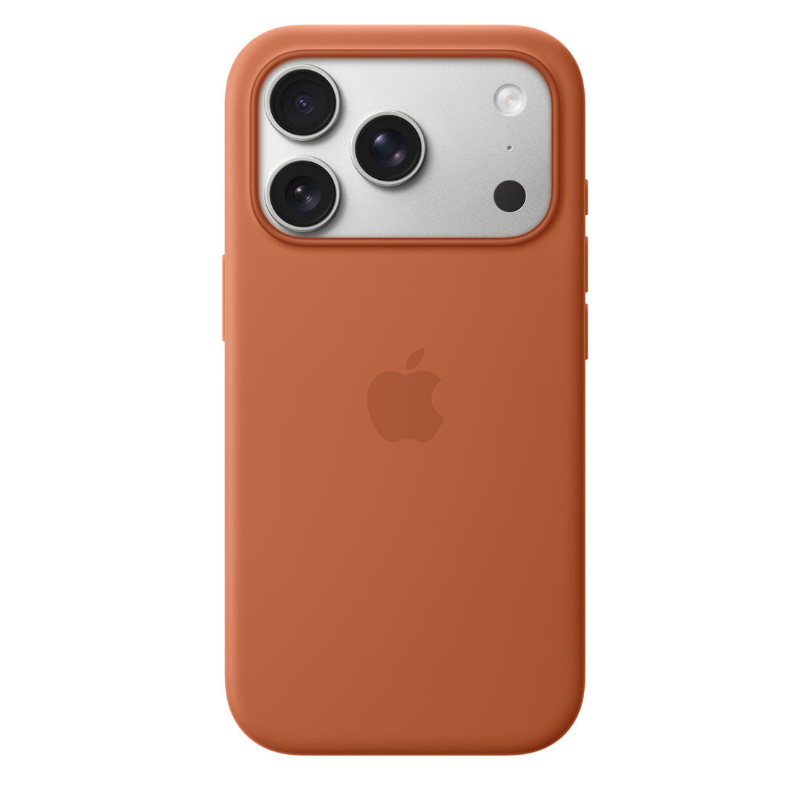 APPLE-iPhone 17 Pro Silicone Back Cover with MagSafe – Terracotta