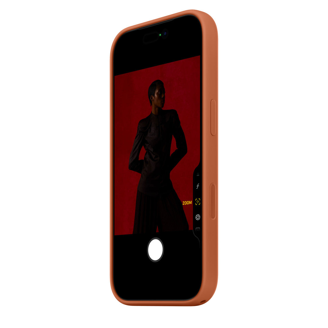 APPLE-iPhone 17 Pro Silicone Back Cover with MagSafe – Terracotta