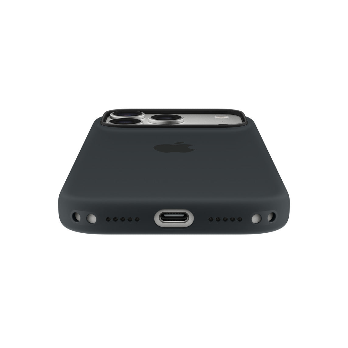 APPLE-iPhone 17 Pro Silicone Back Cover with MagSafe – Terracotta
