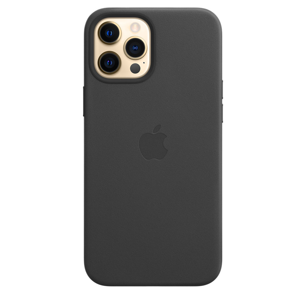 APPLE- iPhone 12 Pro Max MagSafe Leather Cover - Black