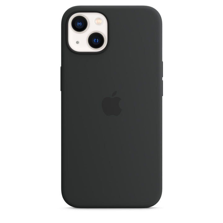APPLE-ايفون 13 غطاء خلفي من السيليكون ماج سيف – LO – Midnight