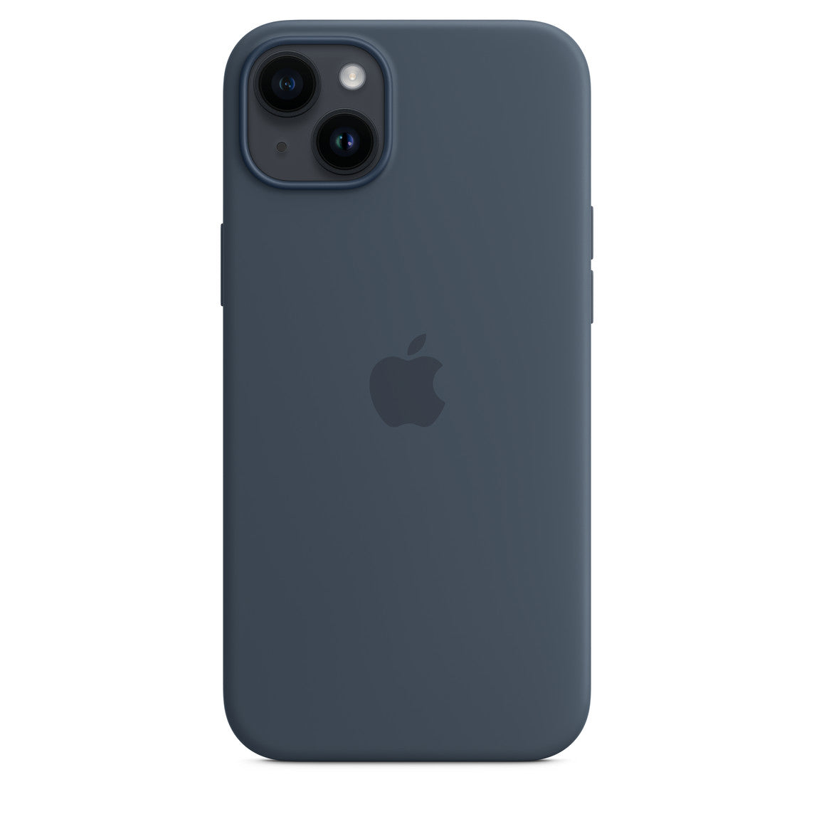 APPLE-iPhone 14 Plus -Max Back Cover Silicone - LO Stone Blue