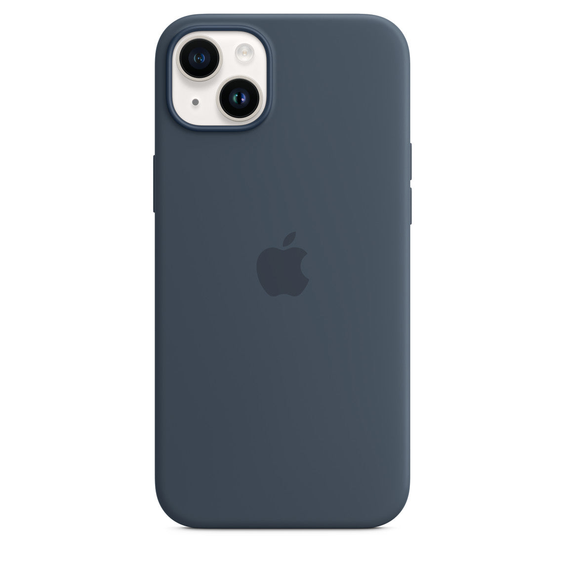 APPLE-iPhone 14 Plus -Max Back Cover Silicone - LO Stone Blue