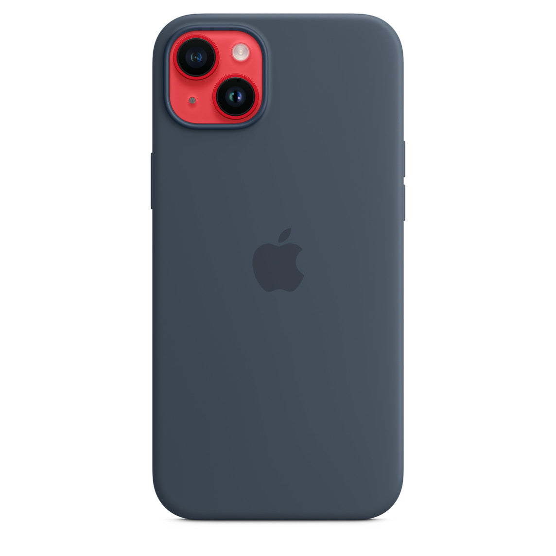 APPLE-iPhone 14 Plus -Max Back Cover Silicone - LO Stone Blue