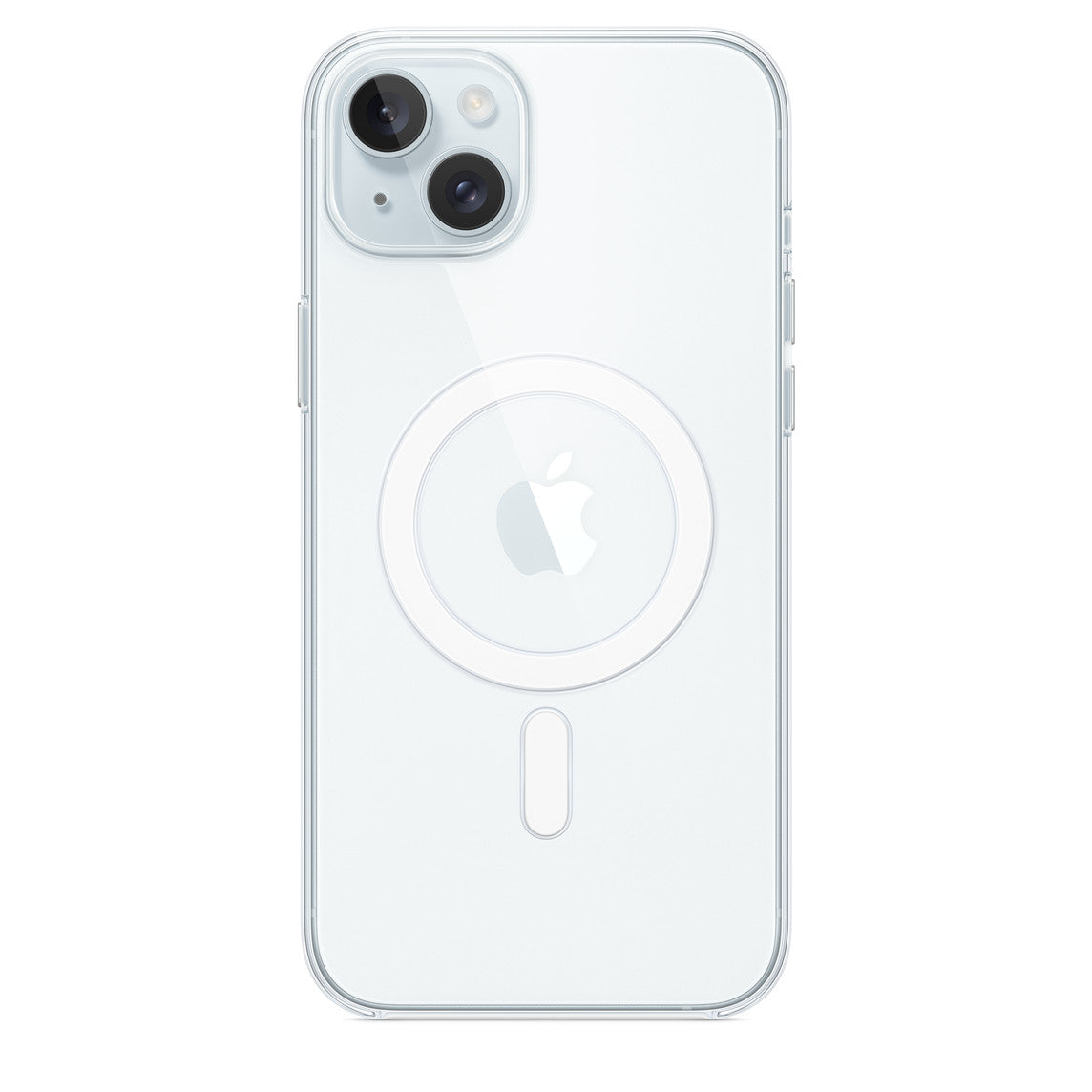 APPLE - iPhone 15plus back cover clear magsafe- box